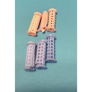 Vintage Barbie Fashion Doll Hair Curlers Rollers  Lot Of 6 Mixed